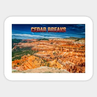 Cedar Breaks National Monument Sticker